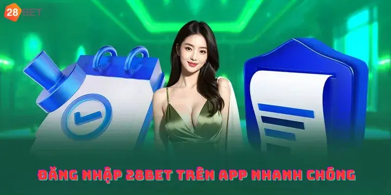 Đăng nhập 28bet trên app nhanh chóng